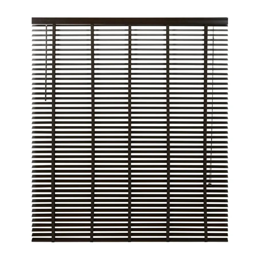 Bruine Jaloezieën< Houten Jaloezie Bruin - 200x210 cm