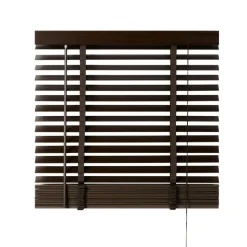 Bruine Jaloezieën< Houten Jaloezie Bruin - 60x180 cm