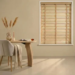 Naturel Jaloezieën< Houten Jaloezie Naturel