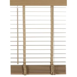 Naturel Jaloezieën< Houten Jaloezie Naturel - 60x210 cm