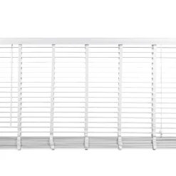 Witte Jaloezieën< Houten Jaloezie Wit - 220x210 cm