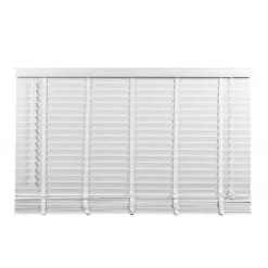 Witte Jaloezieën< Houten Jaloezie Wit - 180x210 cm