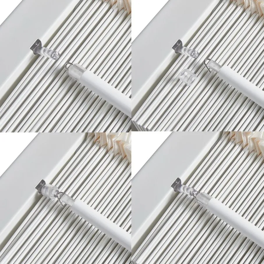 Witte Jaloezieën< Houten Jaloezie Wit - 220x180 cm