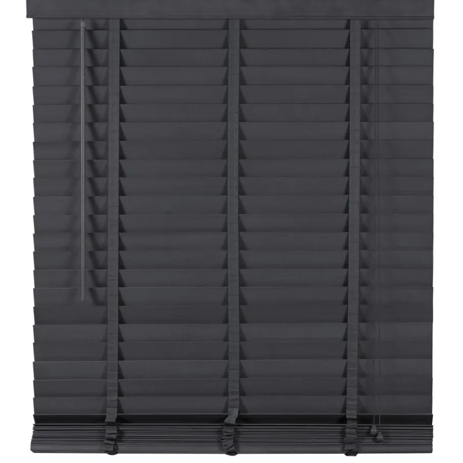 Zwarte Jaloezieën< Houten Jaloezie Zwart