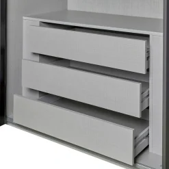 Kastaccessoires< Inzetladeblok 100 cm Bakel Grijs