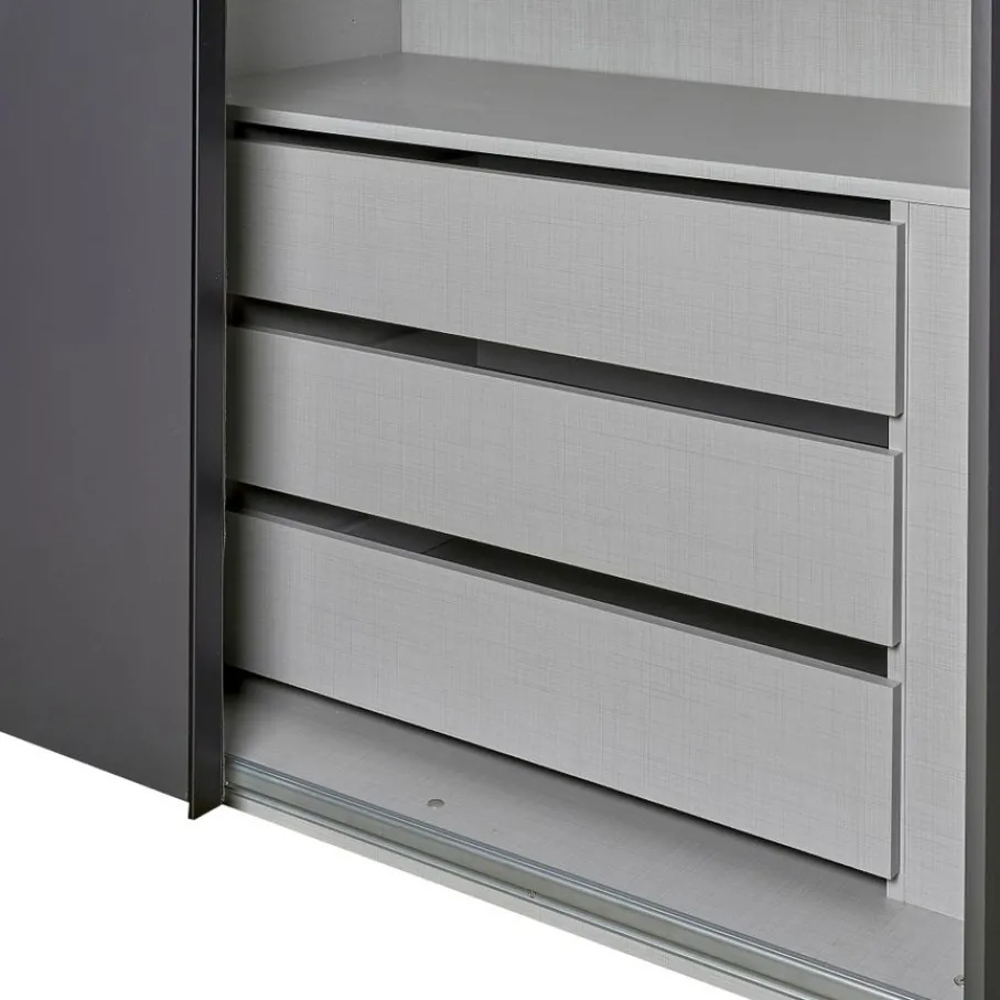 Kastaccessoires< Inzetladeblok 100 cm Bakel Grijs