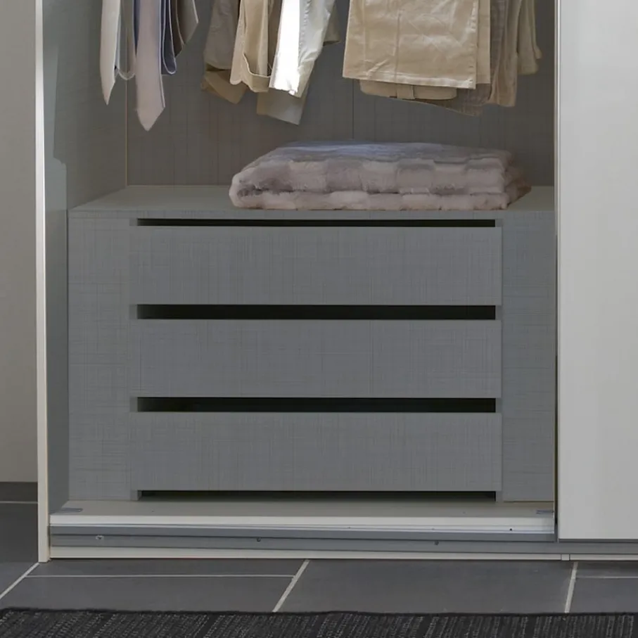 Kastaccessoires< Inzetladeblok 100 cm Oss Grijs