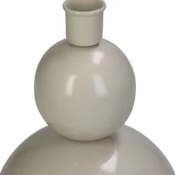 Kaarsen & Kandelaars< Kandelaar Diek Ivoor - 21 cm hoog