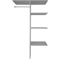 Kastaccessoires< Kastindeling 100 cm Bakel Grijs