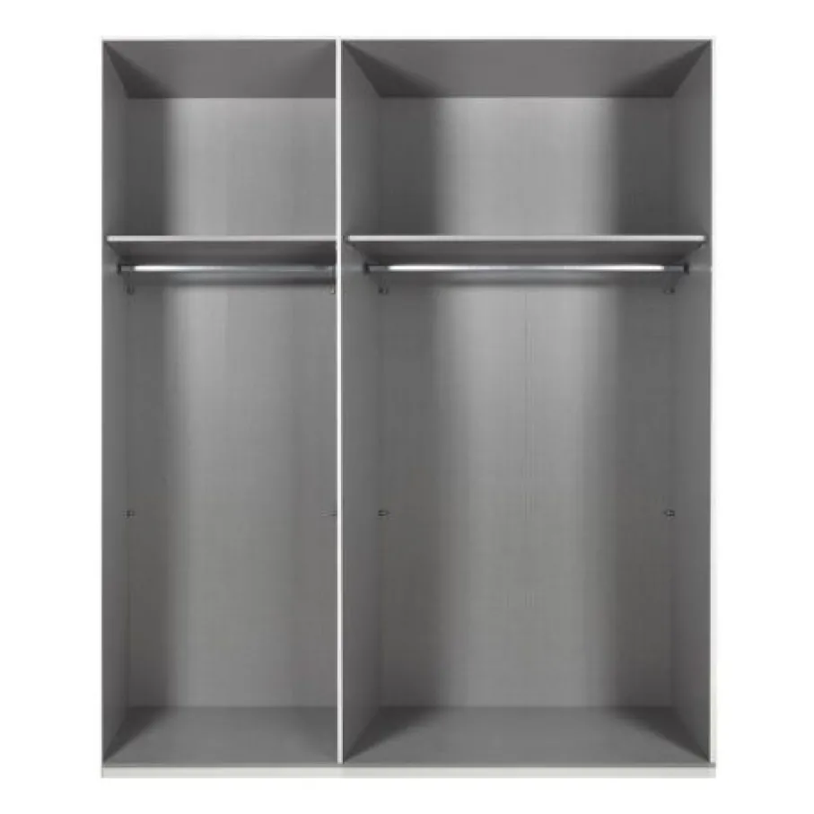 Kledingkasten< Kledingkast Aalst Taupe - 135x210x65 cm