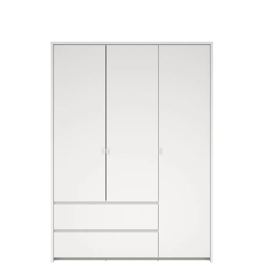 Kledingkasten< Kledingkast Atlanta Wit - 149x202x58 cm