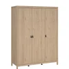 Opbergkasten< Kledingkast Dallas Eiken - 150x199x59
