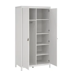 Kledingkasten< Kledingkast Dallas Wit - 103x199x59