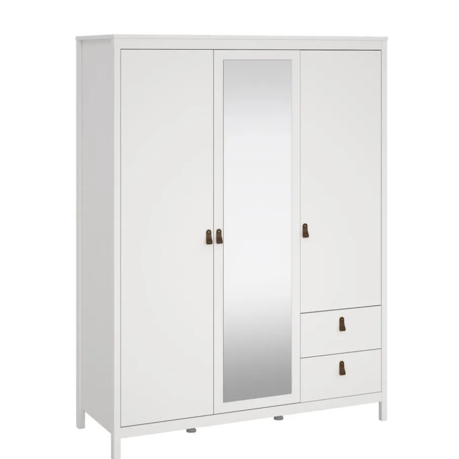 Opbergkasten< Kledingkast Dallas Wit - 150x199x59