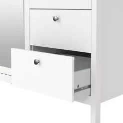 Opbergkasten< Kledingkast Dallas Wit - 150x199x59