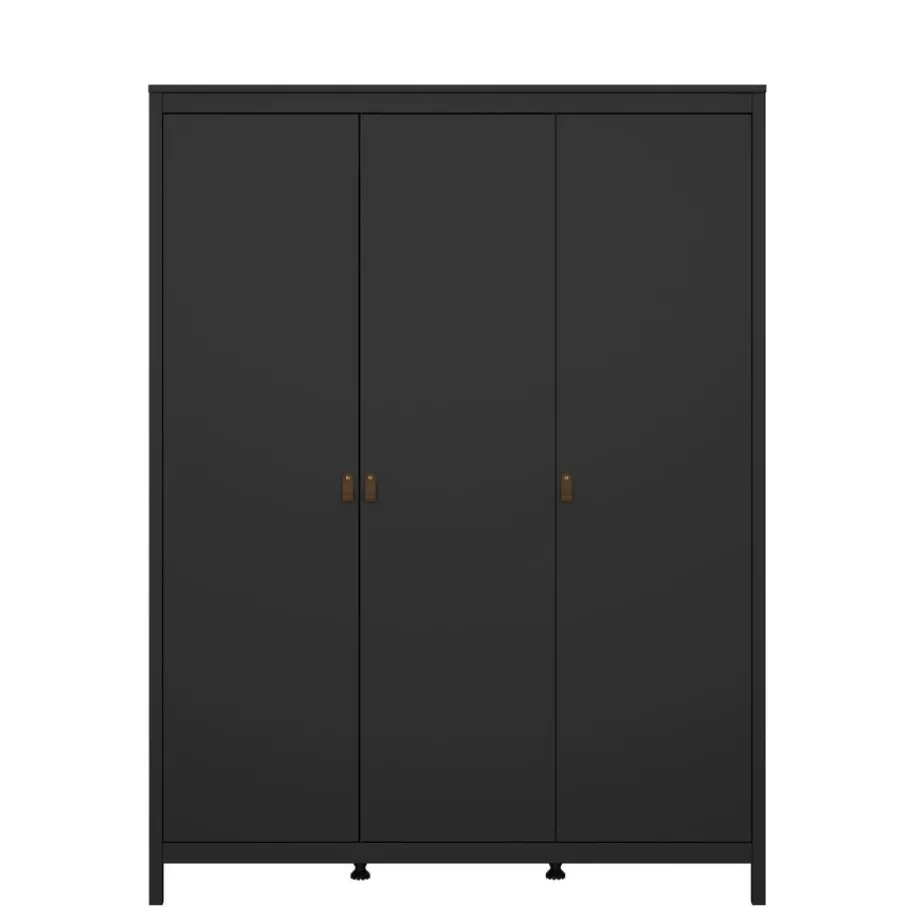 Opbergkasten< Kledingkast Dallas Zwart - 150x199x59