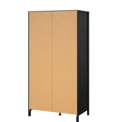 Opbergkasten<Light - Living Kledingkast Dallas Zwart - 103x199x59