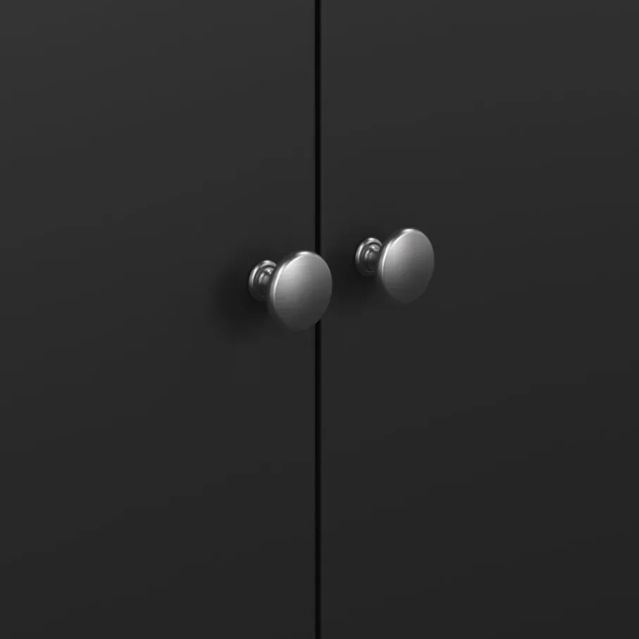 Opbergkasten<Light - Living Kledingkast Dallas Zwart - 103x199x59