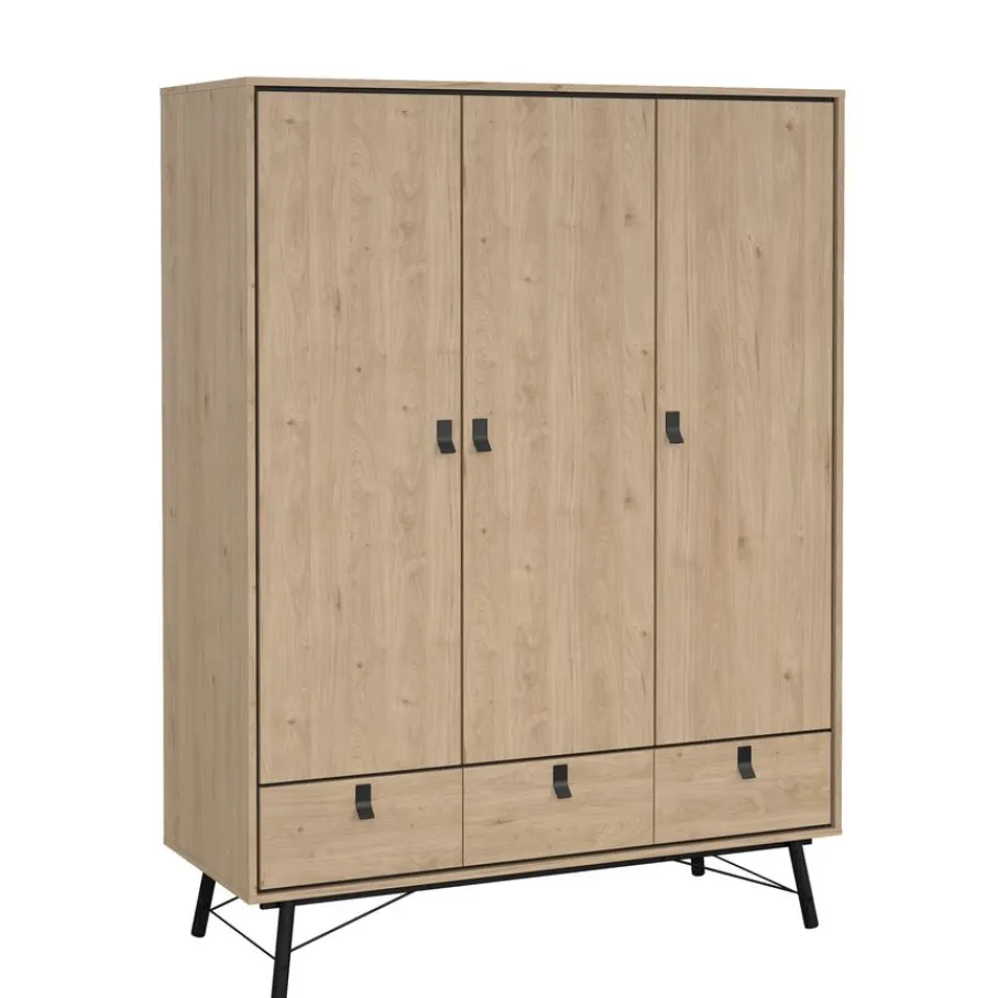 Kledingkasten< Kledingkast Denver Eiken - 150x200x60 cm