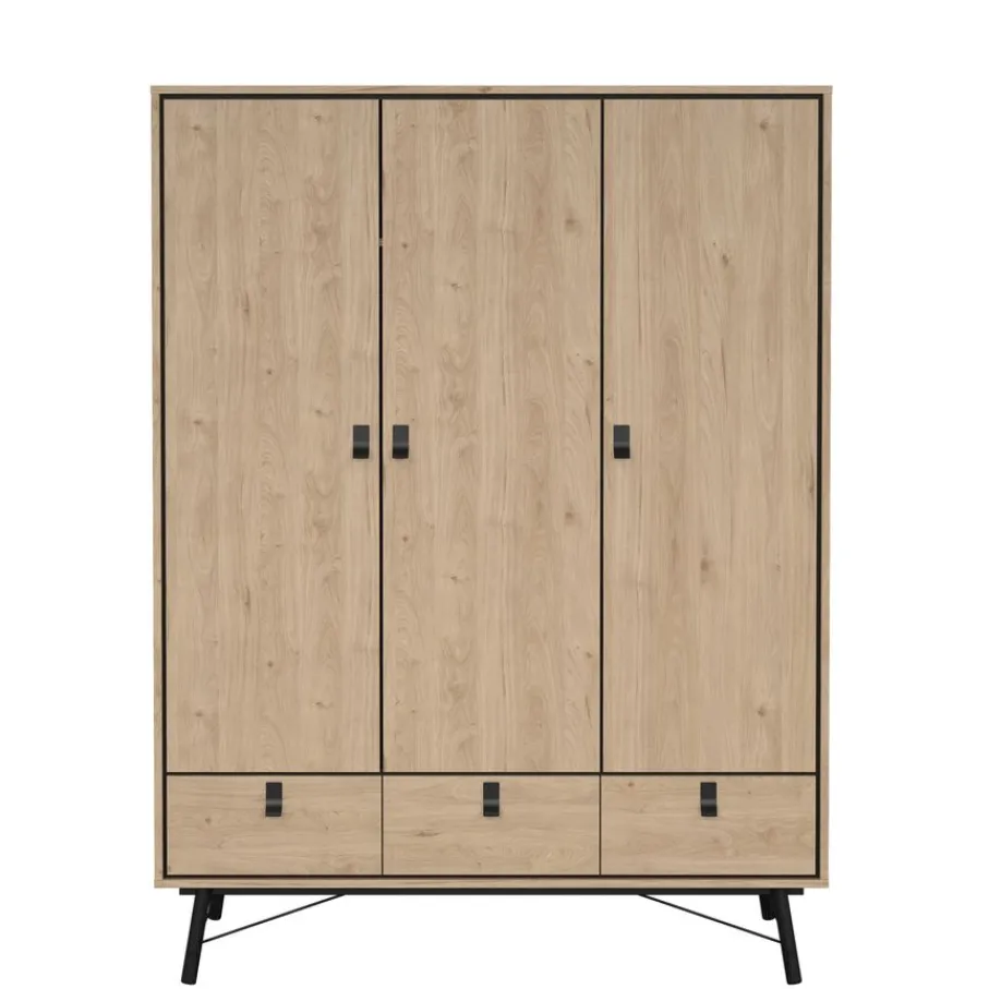 Kledingkasten< Kledingkast Denver Eiken - 150x200x60 cm
