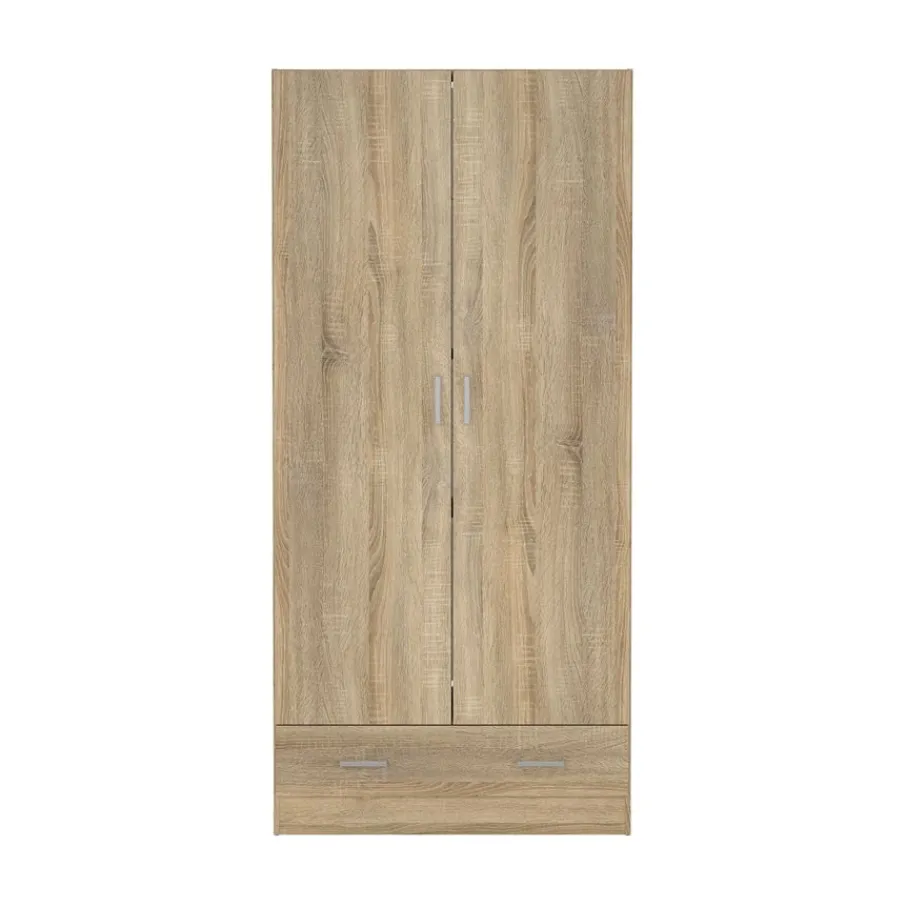 Kledingkasten< Kledingkast Harper Naturel - 80x171x36 cm