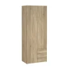 Kledingkasten< Kledingkast Harper Naturel - 78x201x50 cm