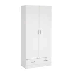Kledingkasten< Kledingkast Harper Wit - 80x171x36 cm