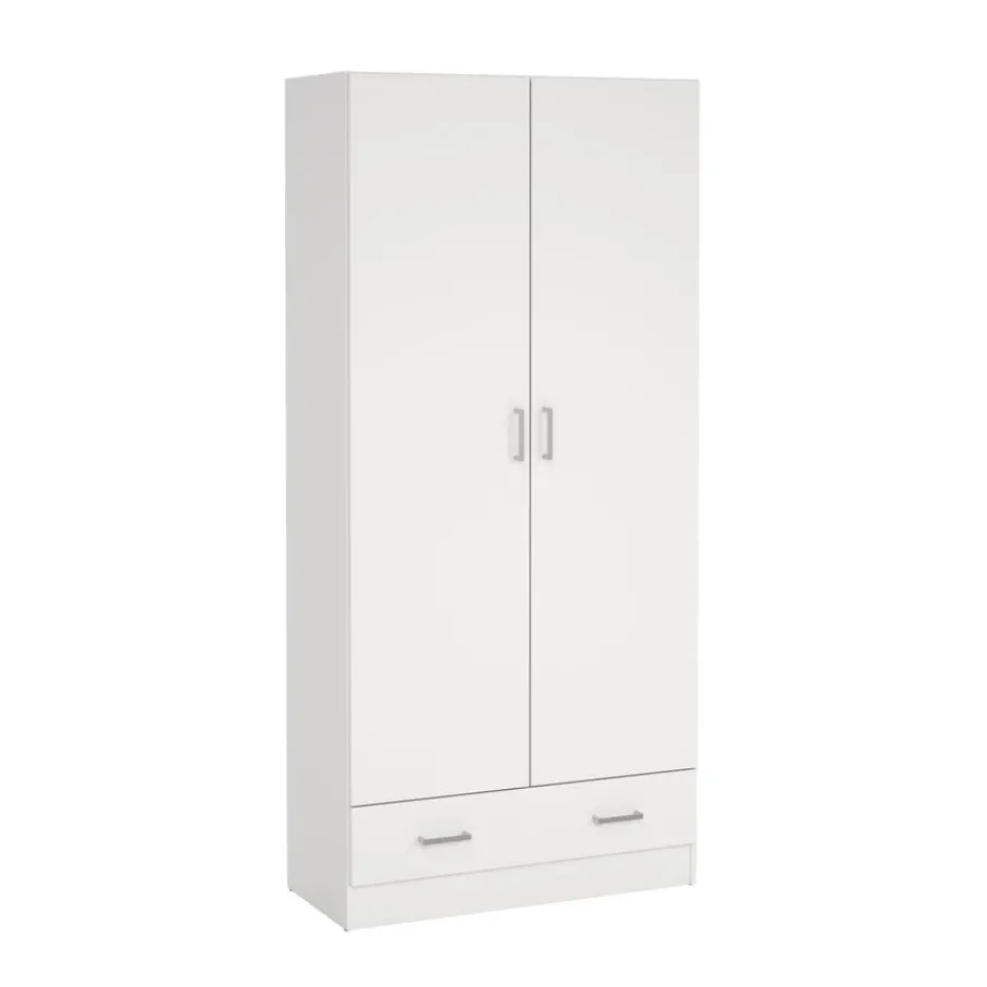 Kledingkasten< Kledingkast Harper Wit - 80x171x36 cm