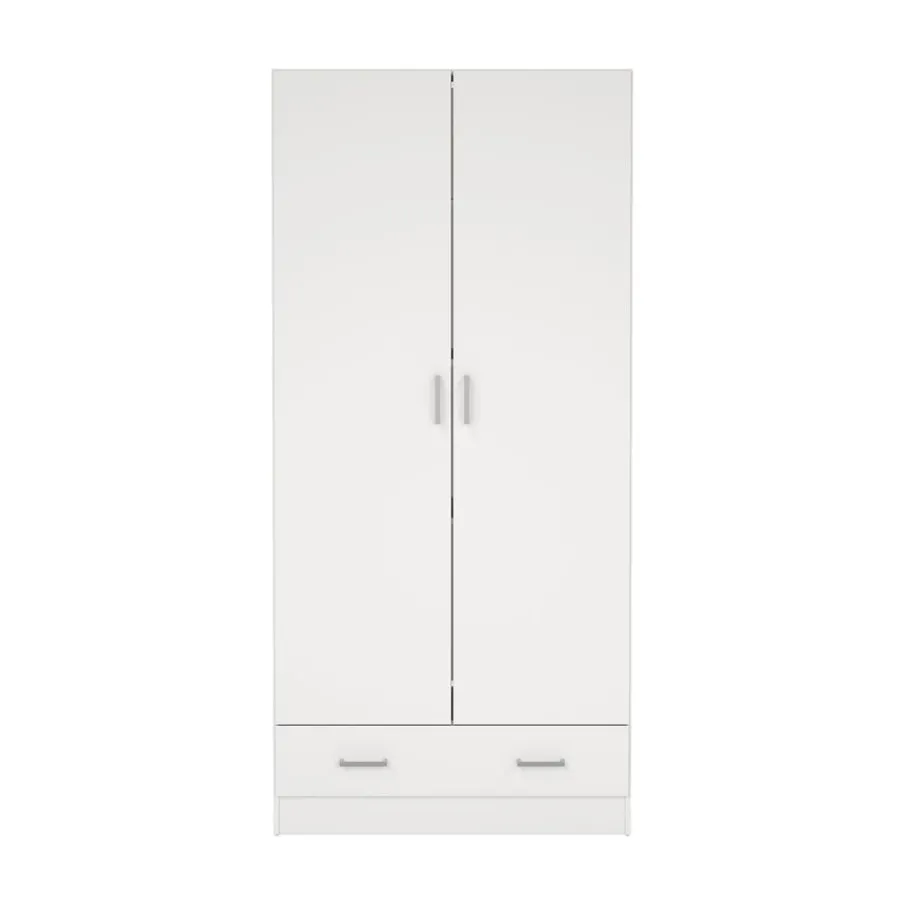 Kledingkasten< Kledingkast Harper Wit - 80x171x36 cm
