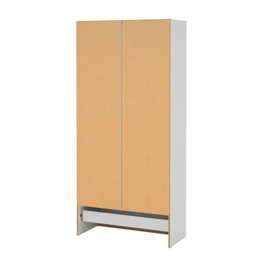 Kledingkasten< Kledingkast Harper Wit - 80x171x36 cm