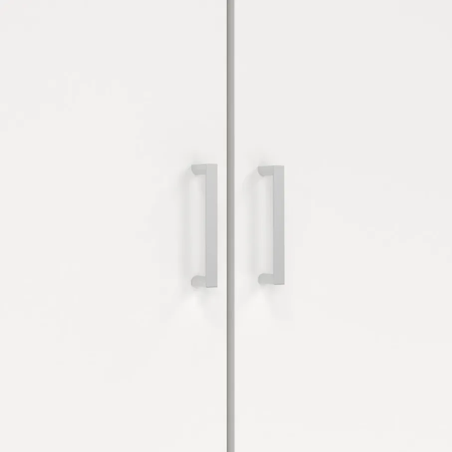 Kledingkasten< Kledingkast Harper Wit - 78x201x50 cm