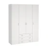 Kledingkasten< Kledingkast Harper Wit - 154x201x50 cm