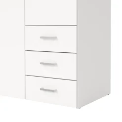Kledingkasten< Kledingkast Harper Wit - 116x201x50 cm