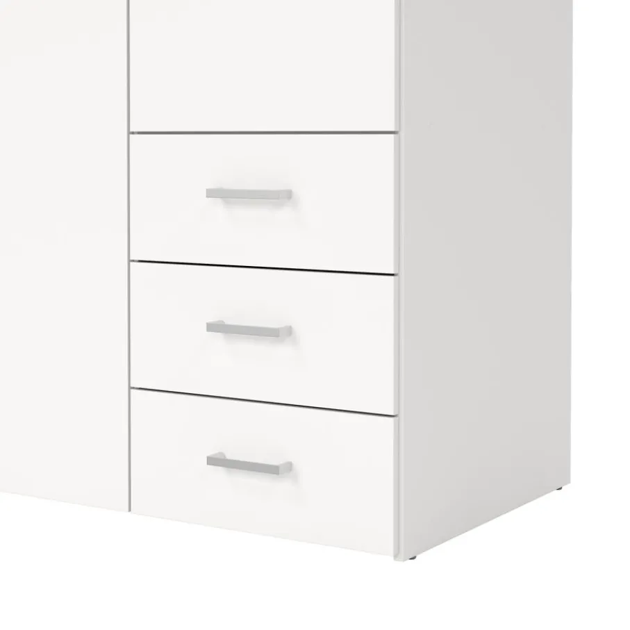 Kledingkasten< Kledingkast Harper Wit - 116x201x50 cm