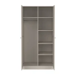 Kledingkasten< Kledingkast Indy Taupe - 99x200x62 cm