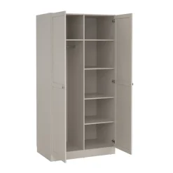 Kledingkasten< Kledingkast Indy Taupe - 99x200x62 cm