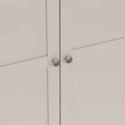 Kledingkasten< Kledingkast Indy Taupe - 196x200x62 cm