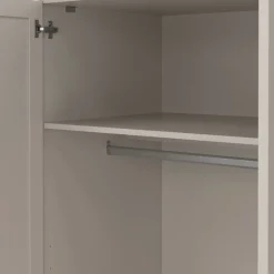 Kledingkasten< Kledingkast Indy Taupe - 147x200x62 cm