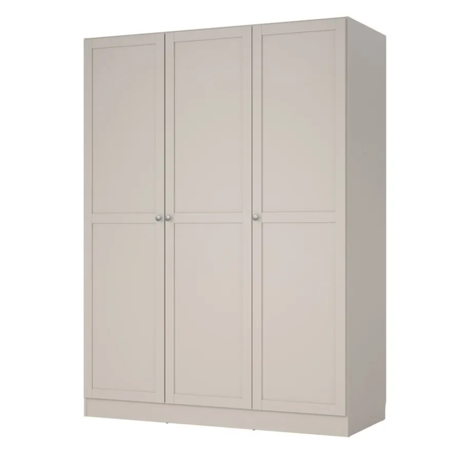 Kledingkasten< Kledingkast Indy Taupe - 147x200x62 cm