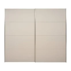 Kledingkasten< Kledingkast Legado Beige / Wit - 253x236x65 cm