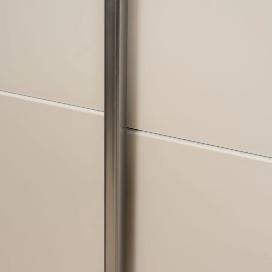 Kledingkasten< Kledingkast Legado Beige / Wit - 253x236x65 cm