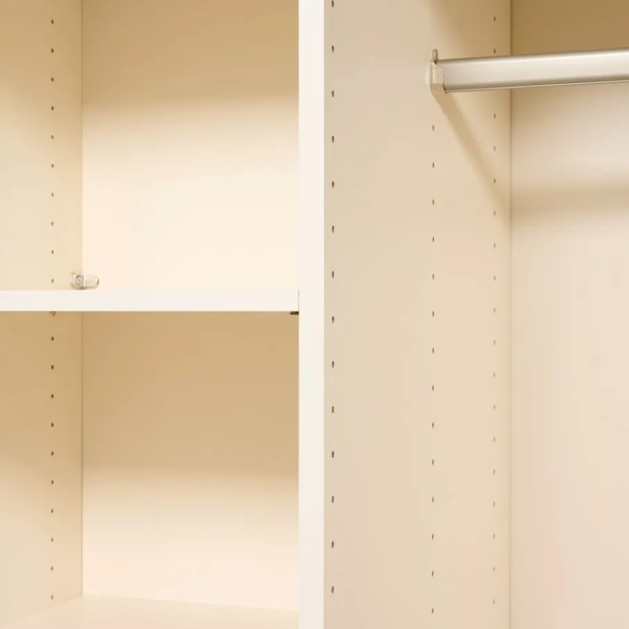 Kledingkasten< Kledingkast Legado Beige / Wit - 253x236x65 cm