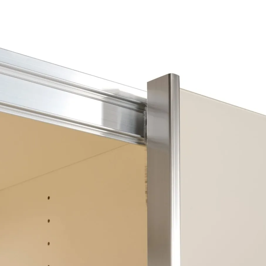 Kledingkasten< Kledingkast Legado Beige / Wit - 253x236x65 cm