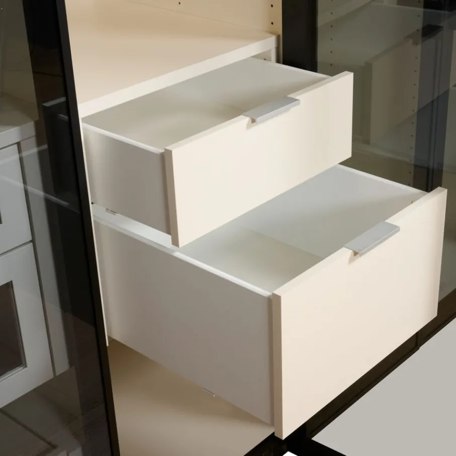 Kledingkasten< Kledingkast Legado Zwart - 250x236x57 cm