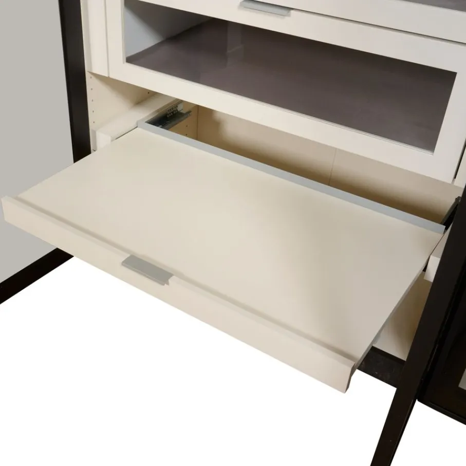 Kledingkasten< Kledingkast Legado Zwart - 250x236x57 cm