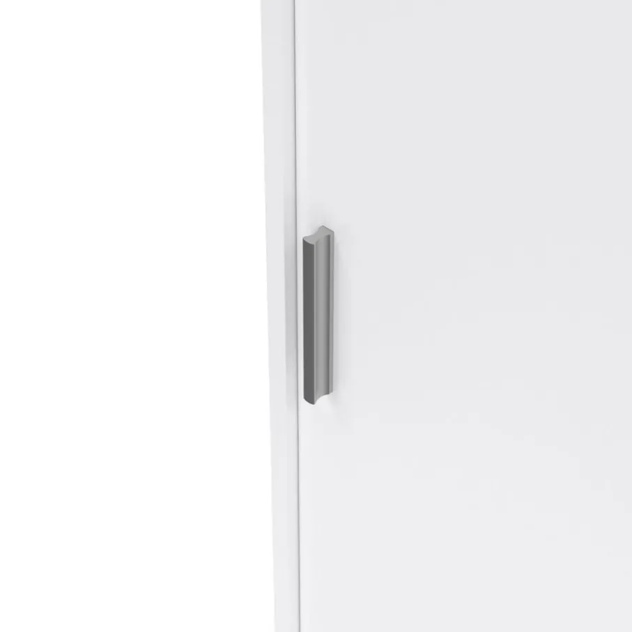 Kledingkasten< Kledingkast Luna Hoogglans Wit - 177x201x60 cm