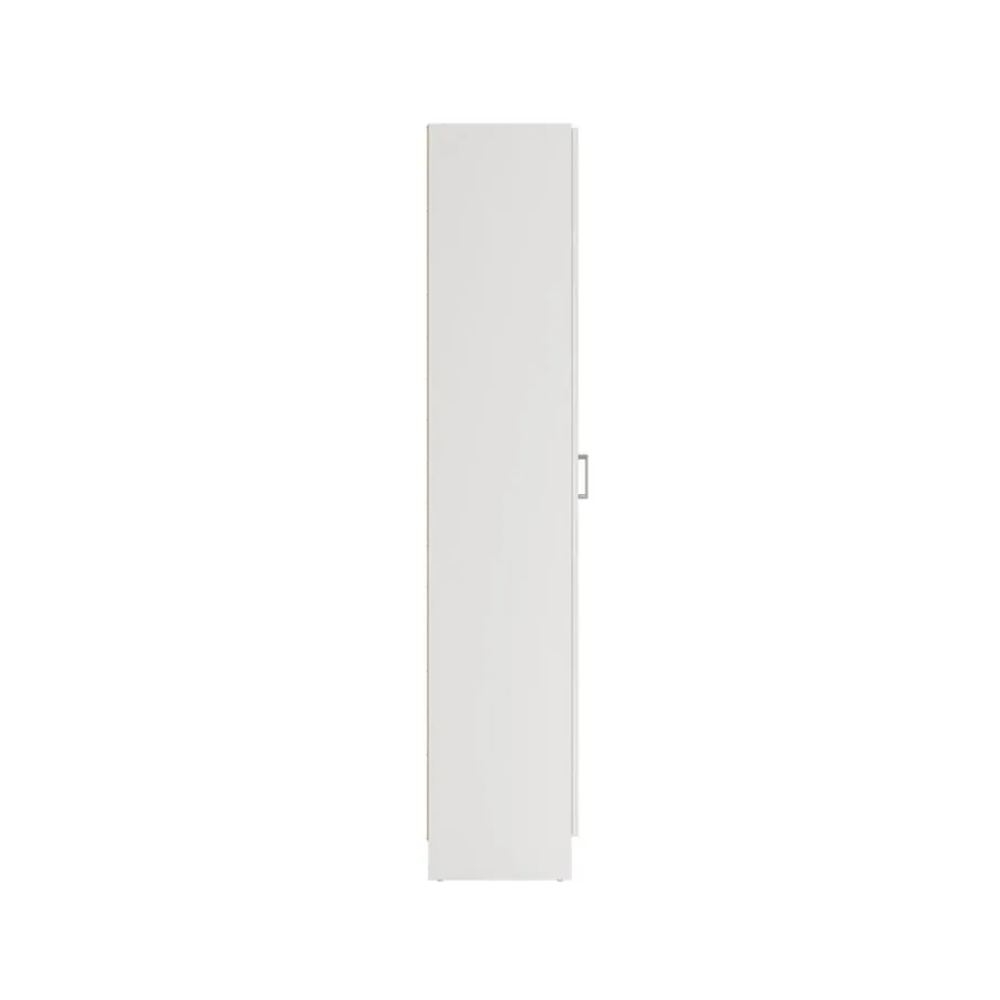 Kledingkasten< Kledingkast Miami Wit - 70x181x36 cm