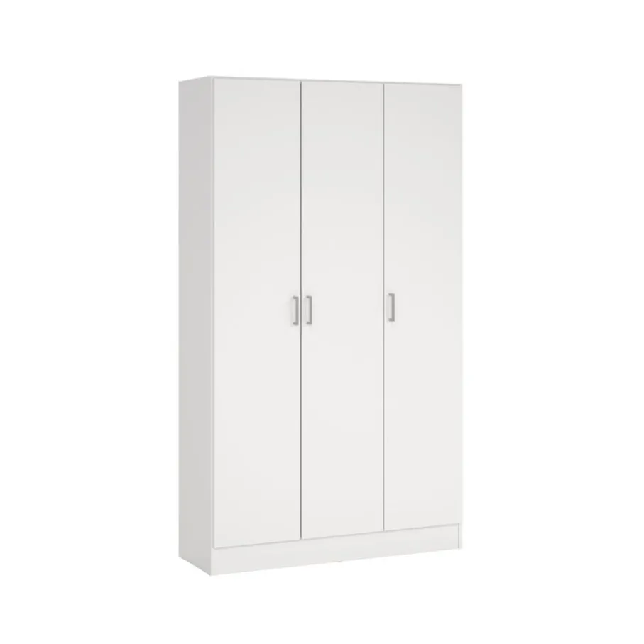 Kledingkasten< Kledingkast Miami Wit - 105x181x36 cm