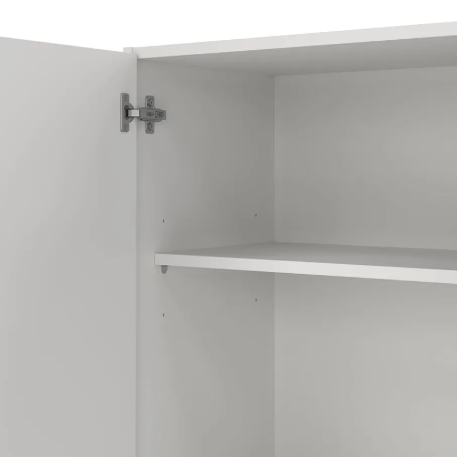 Kledingkasten< Kledingkast Miami Wit - 105x181x36 cm