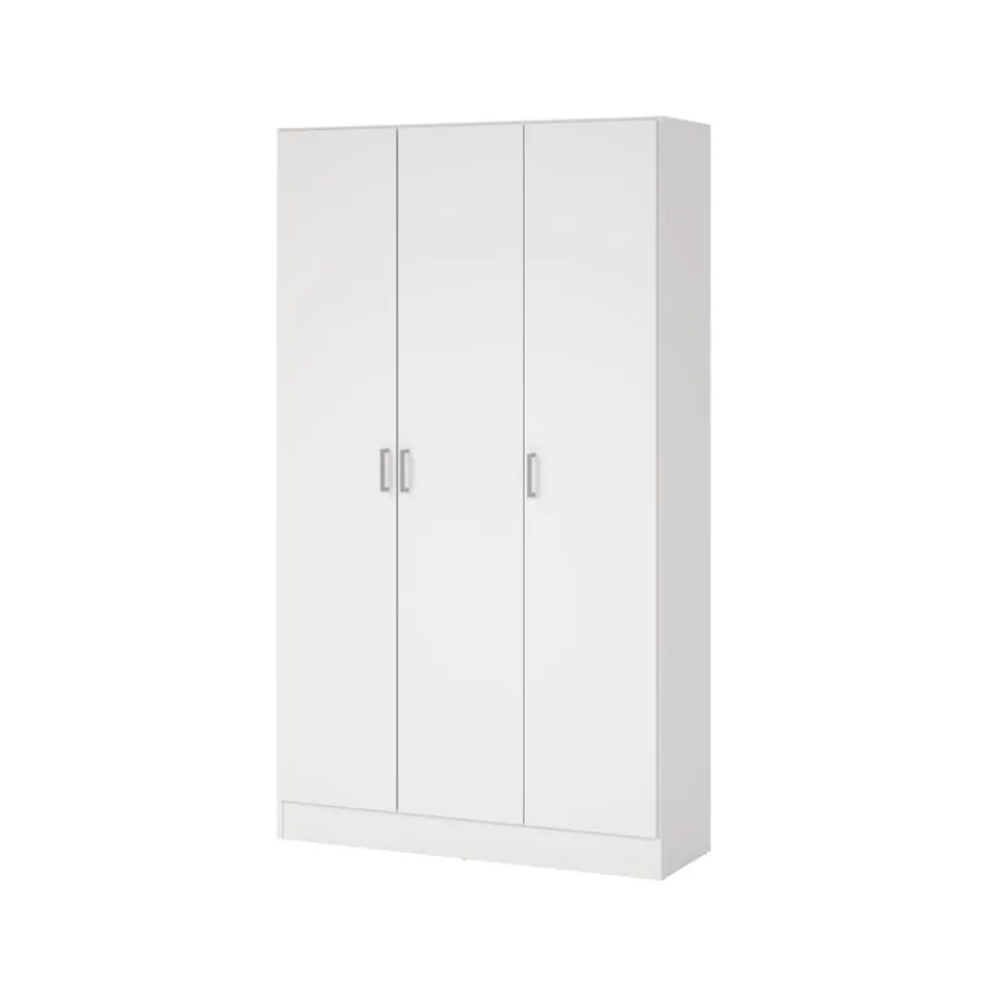 Kledingkasten< Kledingkast Miami Wit - 105x181x36 cm